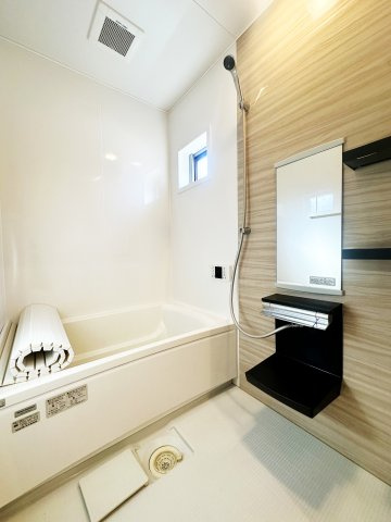 花ぽーとⅢの浴室|落ち着いた空間のお風呂です