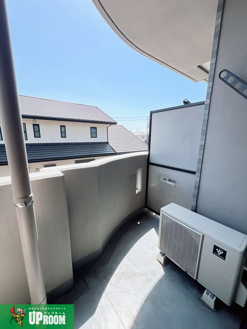 グレースハイツ岩崎のバルコニー