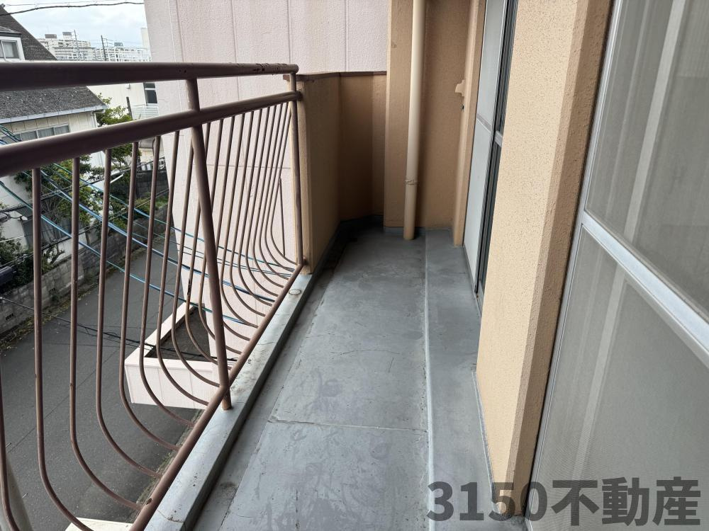 第一辻ビルのバルコニー