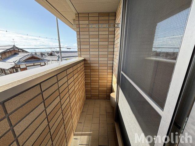 グランディール流木のバルコニー