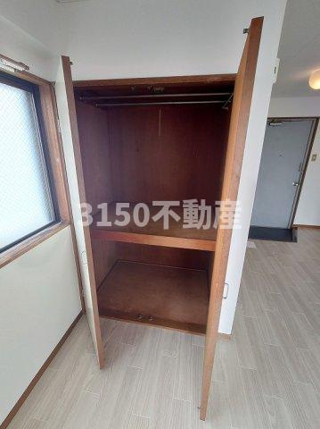 白山パレドールの収納