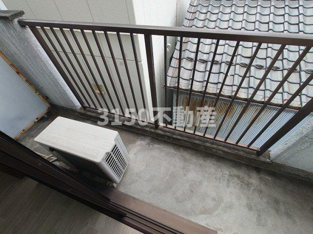 白山パレドールのバルコニー