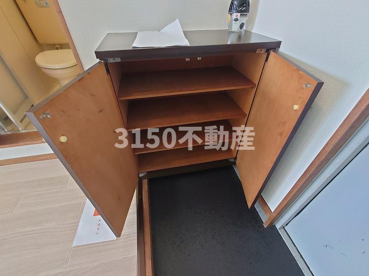 白山パレドールの収納