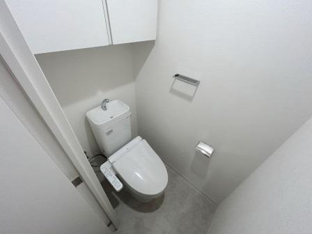 ルミーク文京千石のトイレ|落ち着いた色調のトイレです