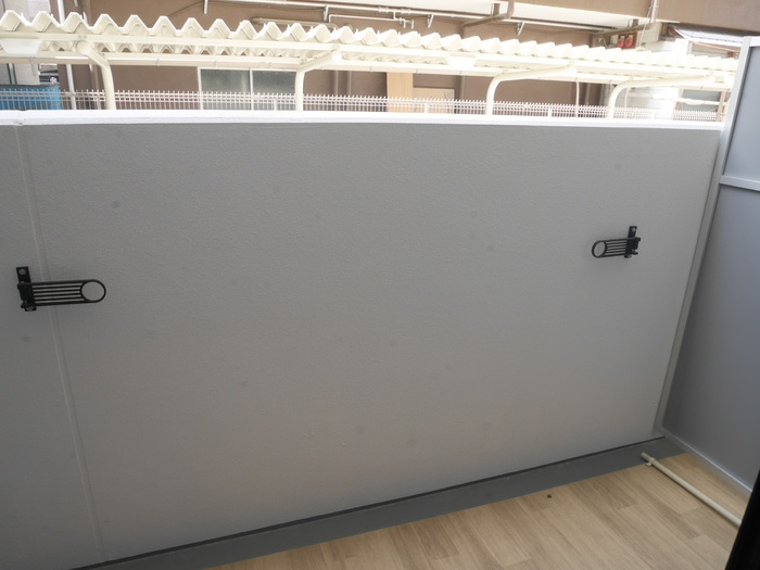 ストーリア茨木のバルコニー