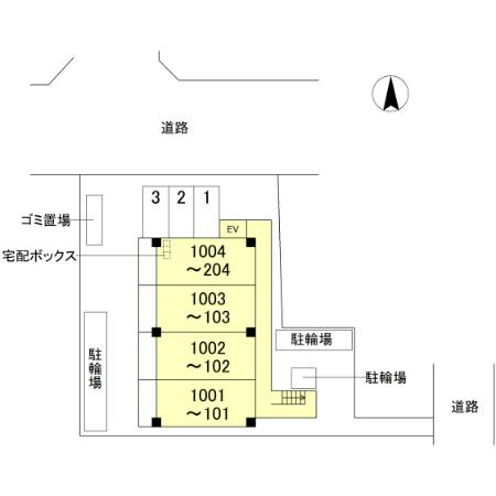 ストーリア茨木の地図