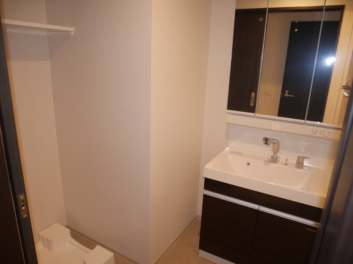 ストーリア茨木の洗面所