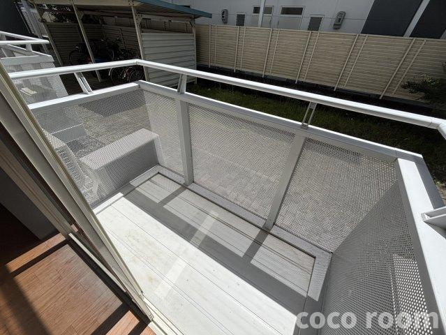 フローラ泉町Ａのバルコニー