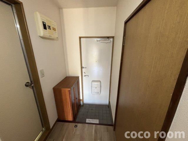 都田ハイツの玄関