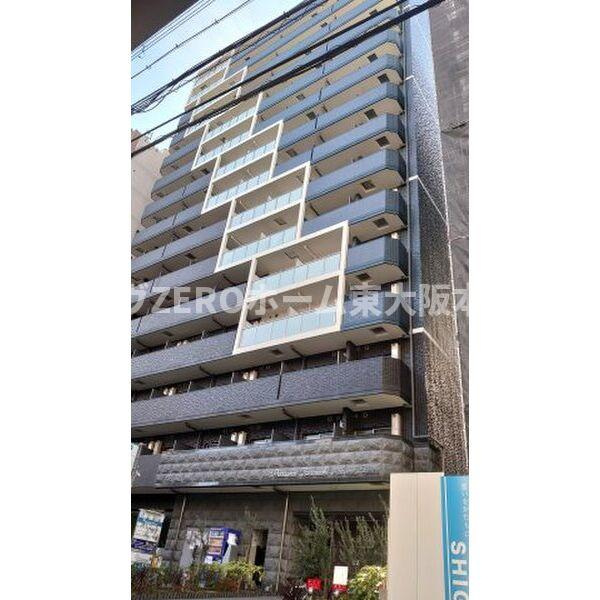 プレサンス谷町九丁目駅前のエントランス