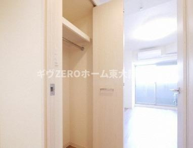 プレサンス谷町九丁目駅前の収納