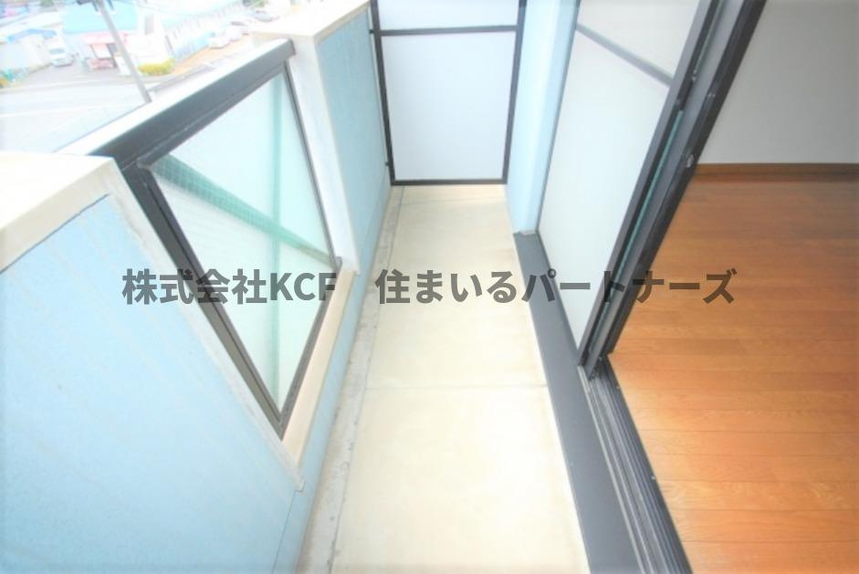 プレアール東合川のバルコニー|陽当たり良好なバルコニーです