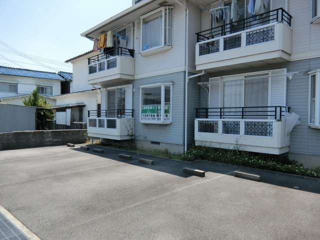 西田メゾンの駐車場