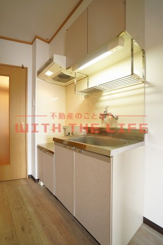 ピースフルV【キャッシュバック対象物件】のキッチン|きれいなキッチンです