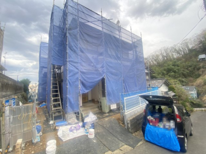 祝　成約済み　八王子市　初沢町　新築戸建ての外観|～仲介手数料無料☆八王子ひなた不動産～　八王子市初沢町　新築戸建て