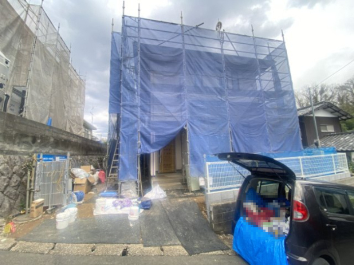 祝　成約済み　八王子市　初沢町　新築戸建ての外観|～仲介手数料無料☆八王子ひなた不動産～　八王子市初沢町　新築戸建て