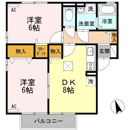 【間取り】 | エトワール　B棟