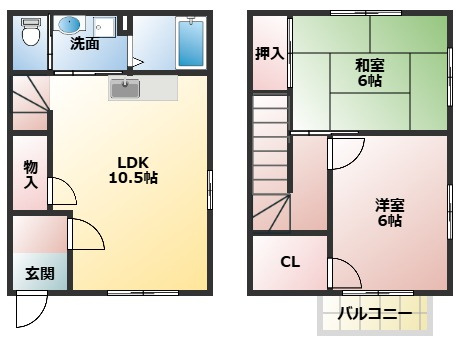 【間取り】 | ヴィヴァン・ノール