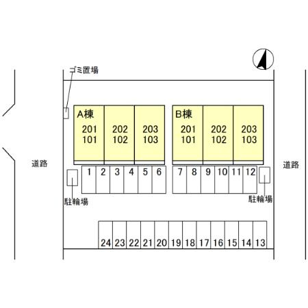 Nextマム　の区画図