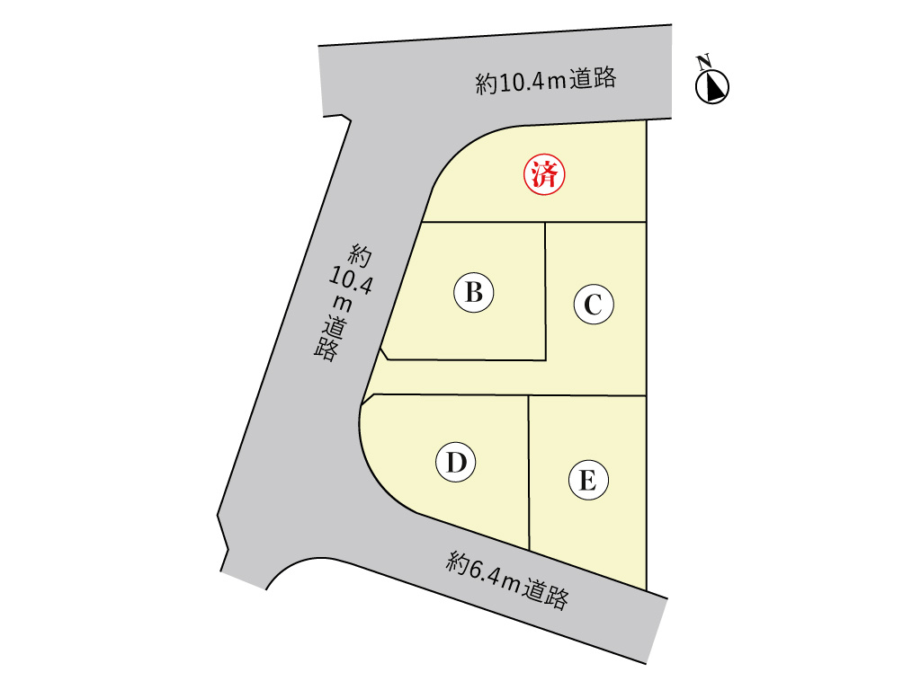 【区画図】