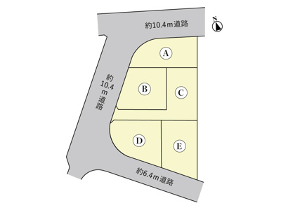 【区画図】 | 鈴鹿市南玉垣町《全5区画》