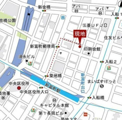 【地図】 | ディ・レジデンセス銀座東