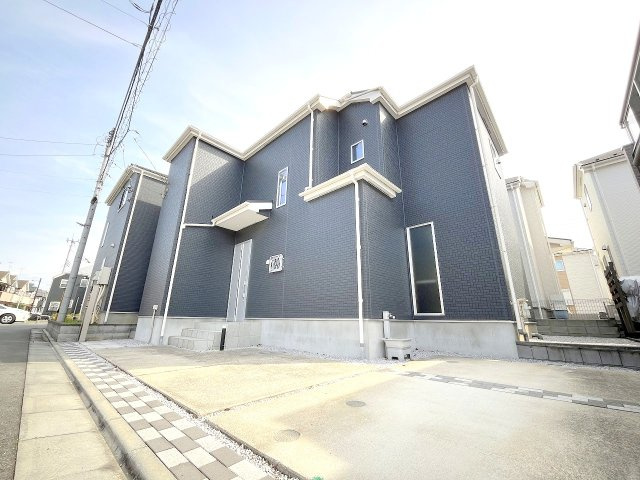 昭島市大神町四丁目　中古戸建の外観|ハウスクリーニング実施予定の令和２年築です！