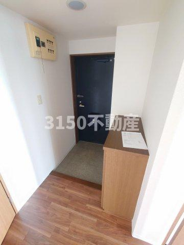 セントラルハイツ野瀬 WESTの玄関