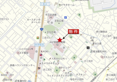 【地図】 | 鈴鹿市江島台1丁目 | 広域Map