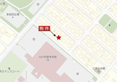 【地図】 | 鈴鹿市江島台1丁目 | 詳細Map