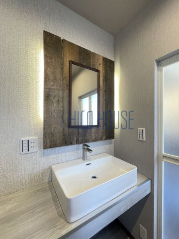 デザイナーズ戸建て　上尾市二ツ宮の洗面所