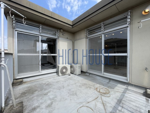 デザイナーズ戸建て　上尾市二ツ宮のバルコニー