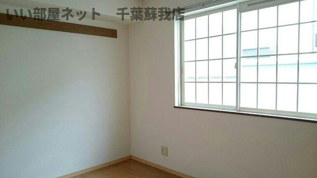 ハイツミチの寝室