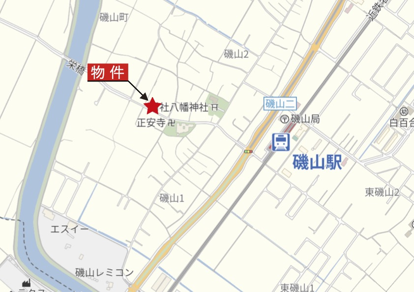 鈴鹿市磯山2丁目の地図|広域Map