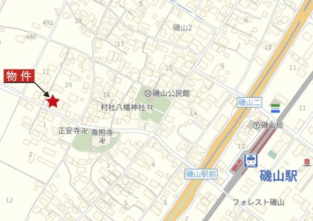 鈴鹿市磯山2丁目の地図|詳細Map