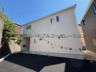 【外観】 | 神戸市西区玉津町高津橋　新築戸建1号棟　仲介手数料無料！ | 外観は落ち着いています
