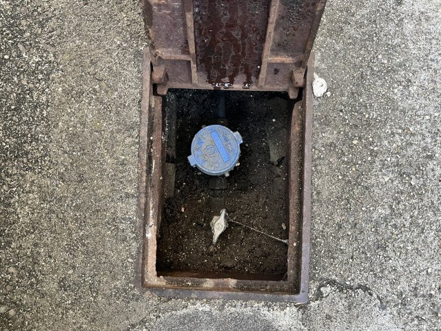 岡崎市稲熊町字後田土地のその他|水道メーター