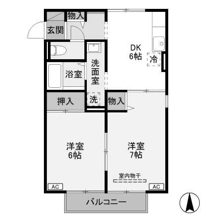 【間取り】 | メゾン・ド・カメリア