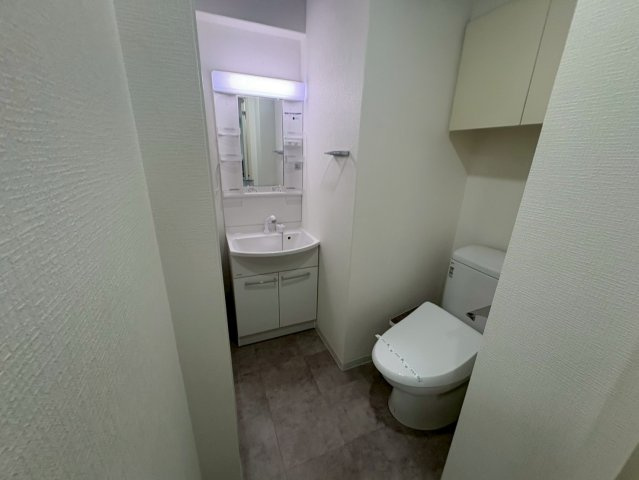 SERENiTE日本橋SUDの洗面所