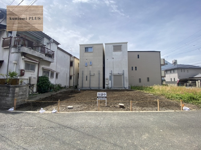 大阪市城東区諏訪1丁目　1号地の前面道路含む現地写真