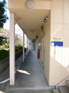 ラミエーヌのエントランス