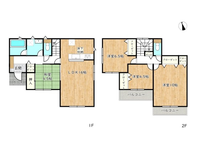【間取り】 | 姫路市余部区上余部／中古戸建