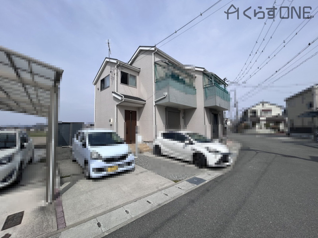 【前面道路含む現地写真】 | 姫路市余部区上余部／中古戸建