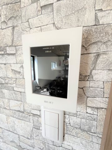 【セキュリティ】 | 仲介手数料無料！厚南小学校に通えるリフォーム済み中古住宅　宇部市厚南北１丁目 | 録画機能付きＴＶモニターインターホン