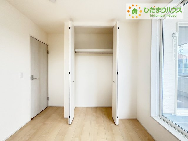 いわき市平愛谷町4丁目第1　新築戸建　4号棟の収納|洋室A　収納