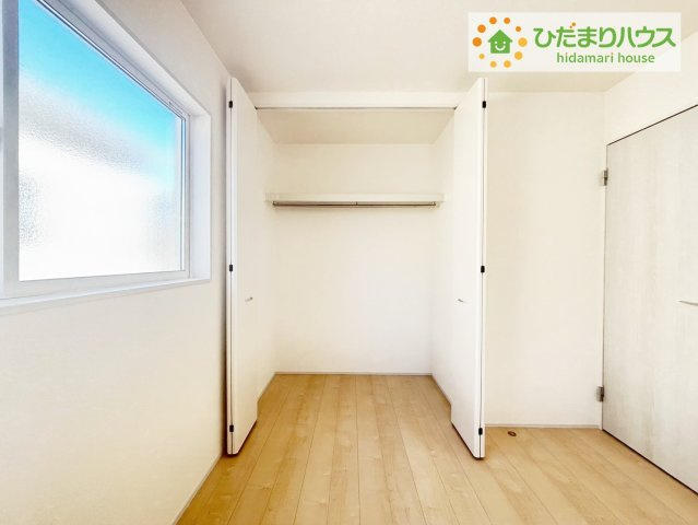 いわき市平愛谷町4丁目第1　新築戸建　4号棟の収納|洋室B　収納