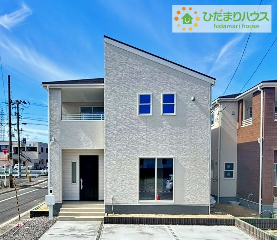 いわき市平愛谷町4丁目第1　新築戸建　4号棟の外観|是非一度、ご家族そろってご内覧ください♪
