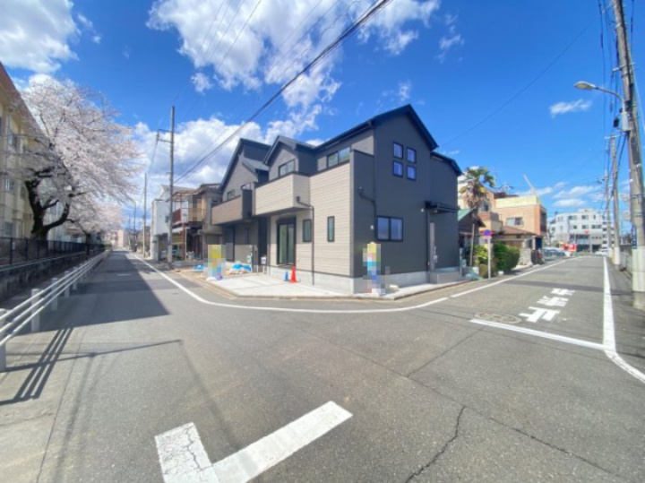 祝　成約済み　八王子市　元本郷町　新築戸建て　９期 の前面道路含む現地写真|～仲介手数料無料☆八王子ひなた不動産～八王子市元本郷町　新築戸建て