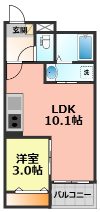 【間取り】 | Jack yamakiⅡ