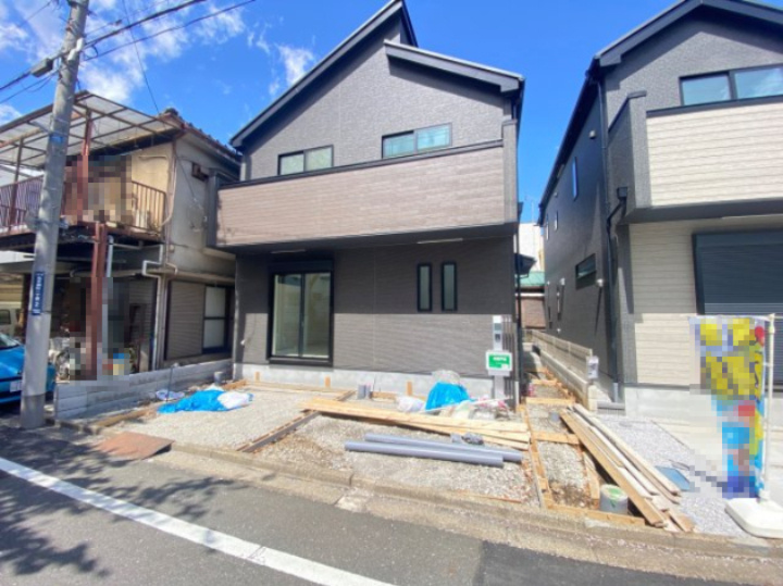 祝　成約済み　八王子市　元本郷町　新築戸建て　９期 の外観|～仲介手数料無料☆八王子ひなた不動産～八王子市元本郷町　新築戸建て